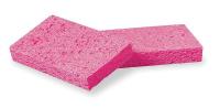 4DU50 Sponge, Pink, 6-1/2In L, 3-3/4In W, PK2