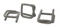 4DXC8 Strapping Buckle, 5/8 In., PK1000