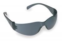 4DY82 Safety Glasses, Gray, Scratch-Resistant