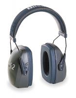 4DY90 Ear Muff, 27dB, Over-the-H, Gra