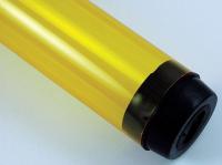 4DZN3 Safety Sleeve, T5 Lamps, Yellow, 11 5/16 IN