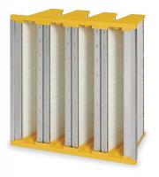 4E409 V Bank Minipleat Air Filter, 24 In. W