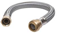 19F894 Flexible Hose Assembly, 3/4 In, 24 In L