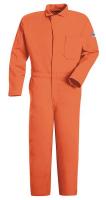 4EAE2 FR Contractor Coverall, Orange, L, HRC2