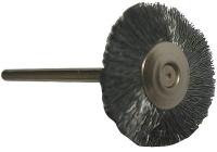 4EDF9 Wheel Brush, 1 In D, Brass, PK 12