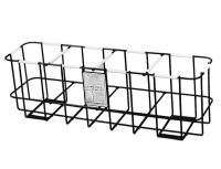 4EDZ8 SCBA Storage Rack, Black, Steel