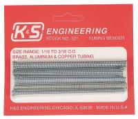 4EEK2 Tube Bender Set, Spring, 4 3/8 In Length