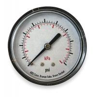 4EFE4 Pressure Gauge, 63 mm, 60 psi, Back