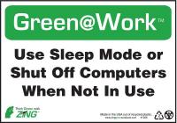 4EJH5 Environmental Awareness Sign, 7 x 10In