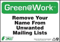 4EJJ4 Environmental Awareness Sign, 7 x 10In