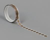 15D590 Cloth Tape, 1/2 In, 4.7 mil, Brown, PK 139