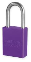 4ENA3 Lockout Padlock, KA, Purple, 1/4 In. Dia.