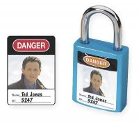 4ENF5 Padlock Identification Label, PK 6