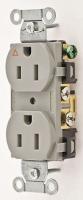 4ENH4 Receptacle, Isolated Ground, 5-15R, Gray