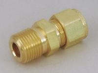 4CXH3 Male Connector, CPI(TM), 3/4 In, Brass