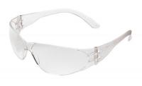 4EY97 Safety Glasses, Clear, Uncoated