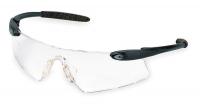 4EY98 Safety Glasses, Clear, Scratch-Resistant