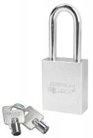 4EZK7 Rekeyable Padlock, H 2 In, KA
