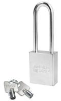 4EZK9 Rekeyable Padlock, H 3 In, KD