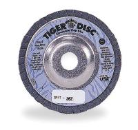 4F746 Arbor Mount Flap Disc, 4in, 36, ExtraCoarse