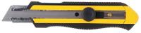4FE34 Utility Knife, Snap-Off, 25mm, Yellow/Blk