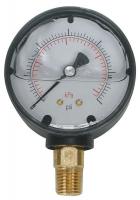 4FKZ1 Compound Gauge, Filled, 2 In, Vac to 30 Psi