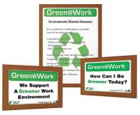 4FNG6 Environmental Awareness Sign, 7 x 10In