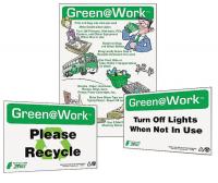 4FNG7 Environmental Awareness Sign, 7 x 10In