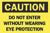 23W987 Eye Protection Sign