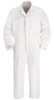 4FPH5 Coverall, Chest 46In., White