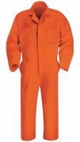 4FPJ5 Coverall, Chest 46In., Orange