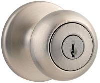 4FPR2 Knob Lockset, Satin Nickel, SmartKey Entry