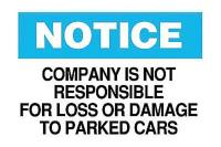 4FR20 Instruction Sign, 10 x 14In, BK and BL/WHT