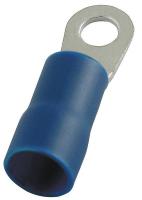 4FRD1 Ring Terminal, Blue, Brazed, 6 AWG, PK20