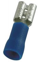4FRE3 Female Disconnect, Blue, 16 to 14AWG, PK100