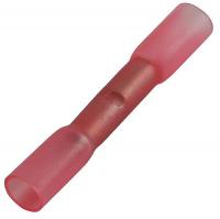 4FRE8 Butt Splice Connector, Red, 22-16AWG, PK25
