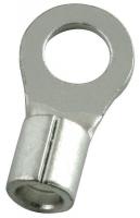 4FRG6 Ring Terminal, Bare, Butted, 12 to 10, PK50