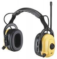 4FRN1 Electronic Ear Muff, 23dB, Yellow, FM