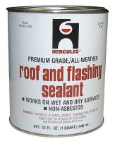 4FRT8 Roof Flashing Sealant, Black, 1 Qt