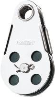 4FRU7 Pulley Block, Wire Rope, Fixed Eye