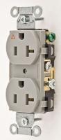 4FTW5 Receptacle, Isolated Ground, 5-20R, Gray