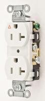 4FTY8 Receptacle, Iso.Gnd, 5-20R, Industrial, WH