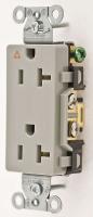 4FTX2 Receptacle, Iso.Gnd, StyleLine, 5-20R, GY