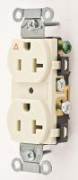 4FTY7 Receptacle, Iso.Gnd, 5-20R, Industrial, LtAL