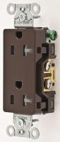 4FTZ8 Receptacle, Tamper Res, 5-20R, BR, SpecGrade
