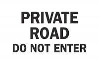 4FV26 Admittance Sign, 10 x 14In, BK/WHT, ENG