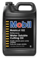 4FVD9 Metalworking Lubricant, Mobilcut 102, 1G