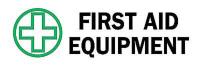 4FZ75 First Aid Sign, 3-1/2 x 10In, ENG, SURF