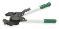 4GA99 Ratchet Cable Cutter, 19 In, Shear Cut