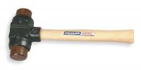 4GB46 Split-Head Hammer, Rawhide, 3Lb, Wood